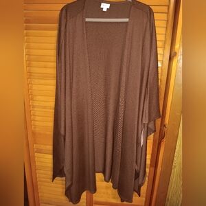 Elegant Brown Women's Cover Up